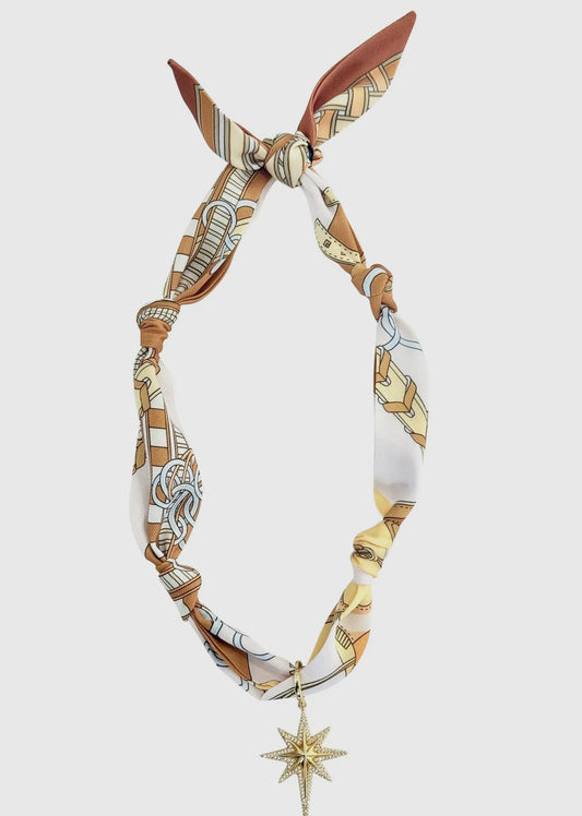 Tulum Scarf Necklace