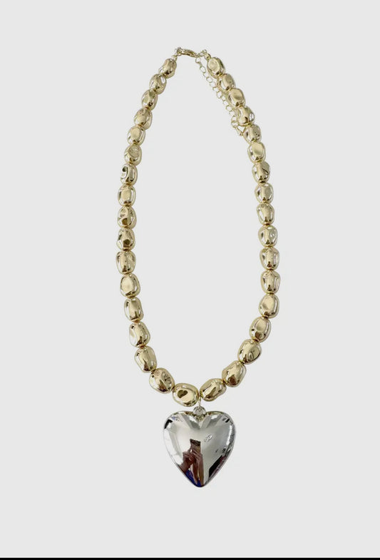 Bebe Heart Necklace