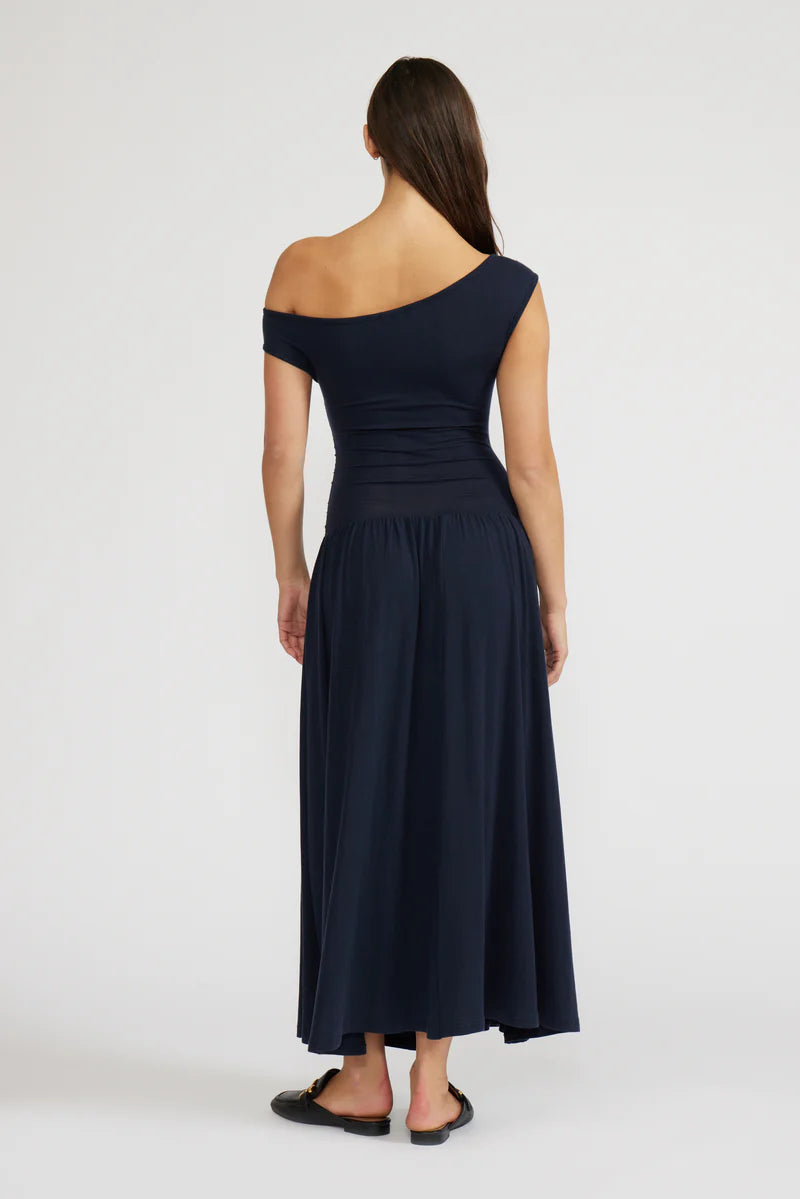 Larson Knit Navy Knit Dress