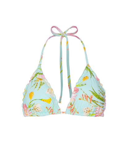 Petal Lettuce Edge Triangle Top