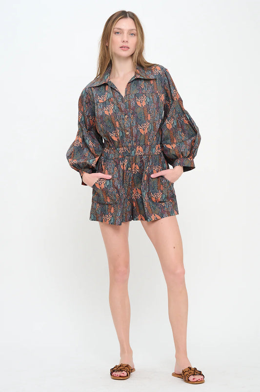 Autumn Canopy Romper