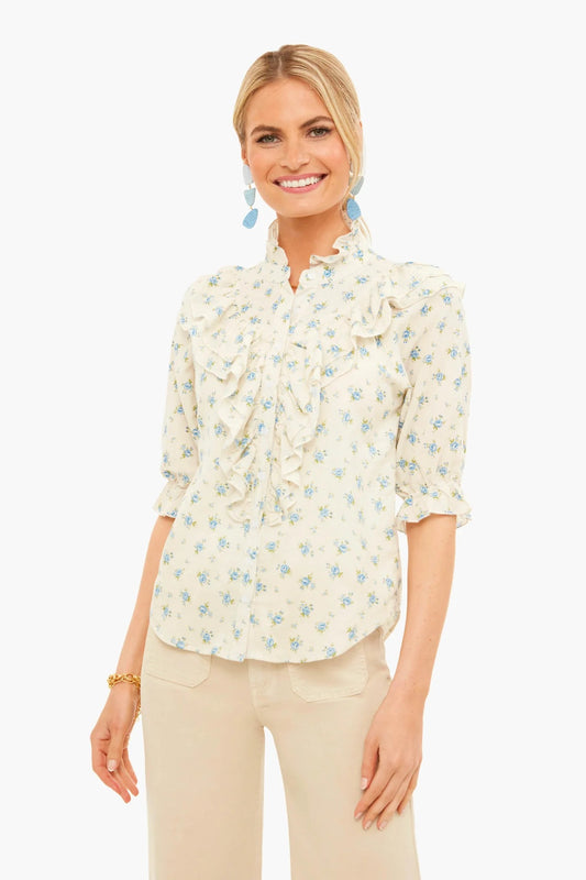 Jill Ruffle Shirt