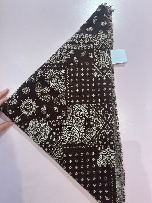 Paisley Brown Scarf