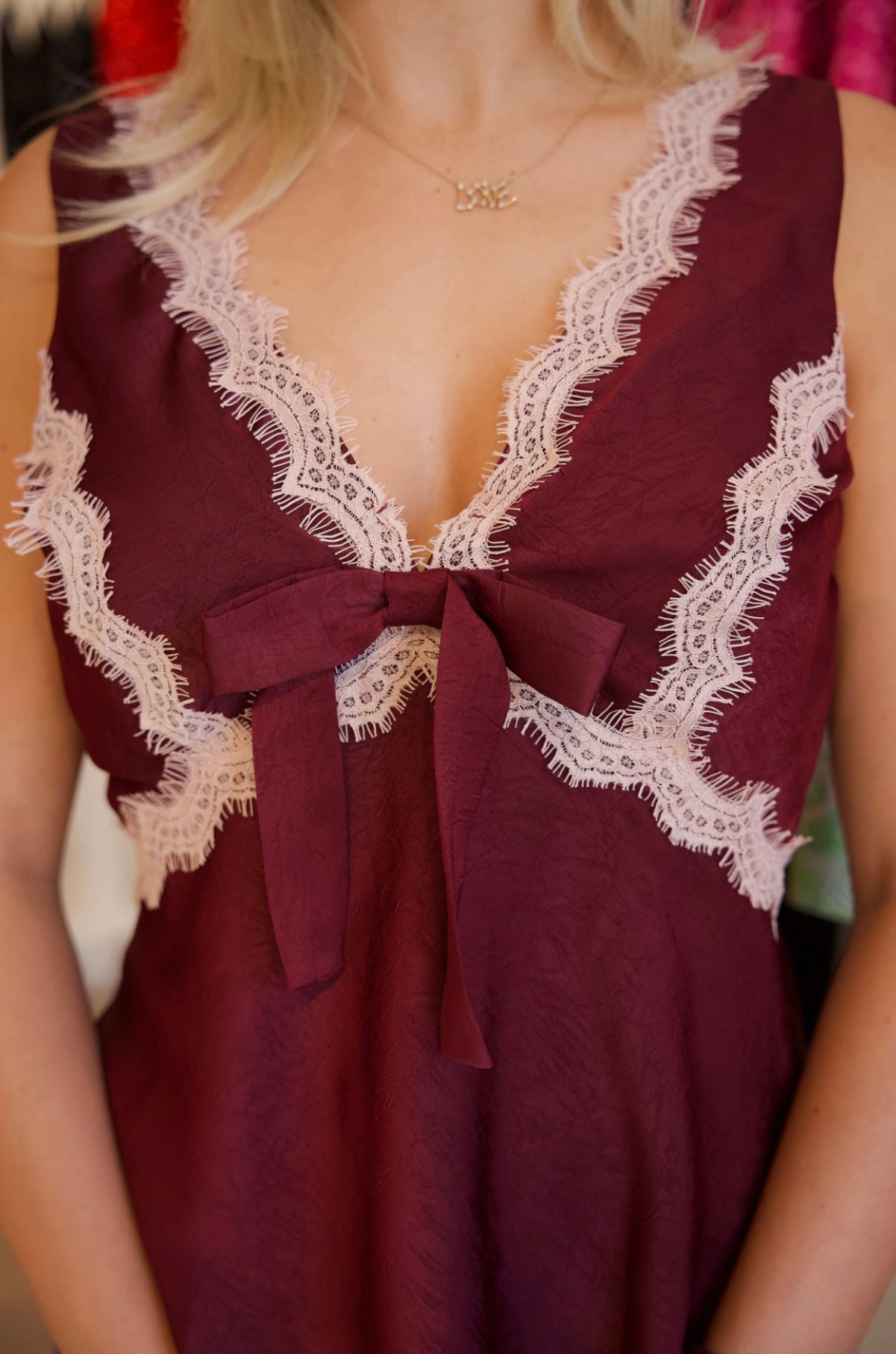 Cheryl Top- Merlot