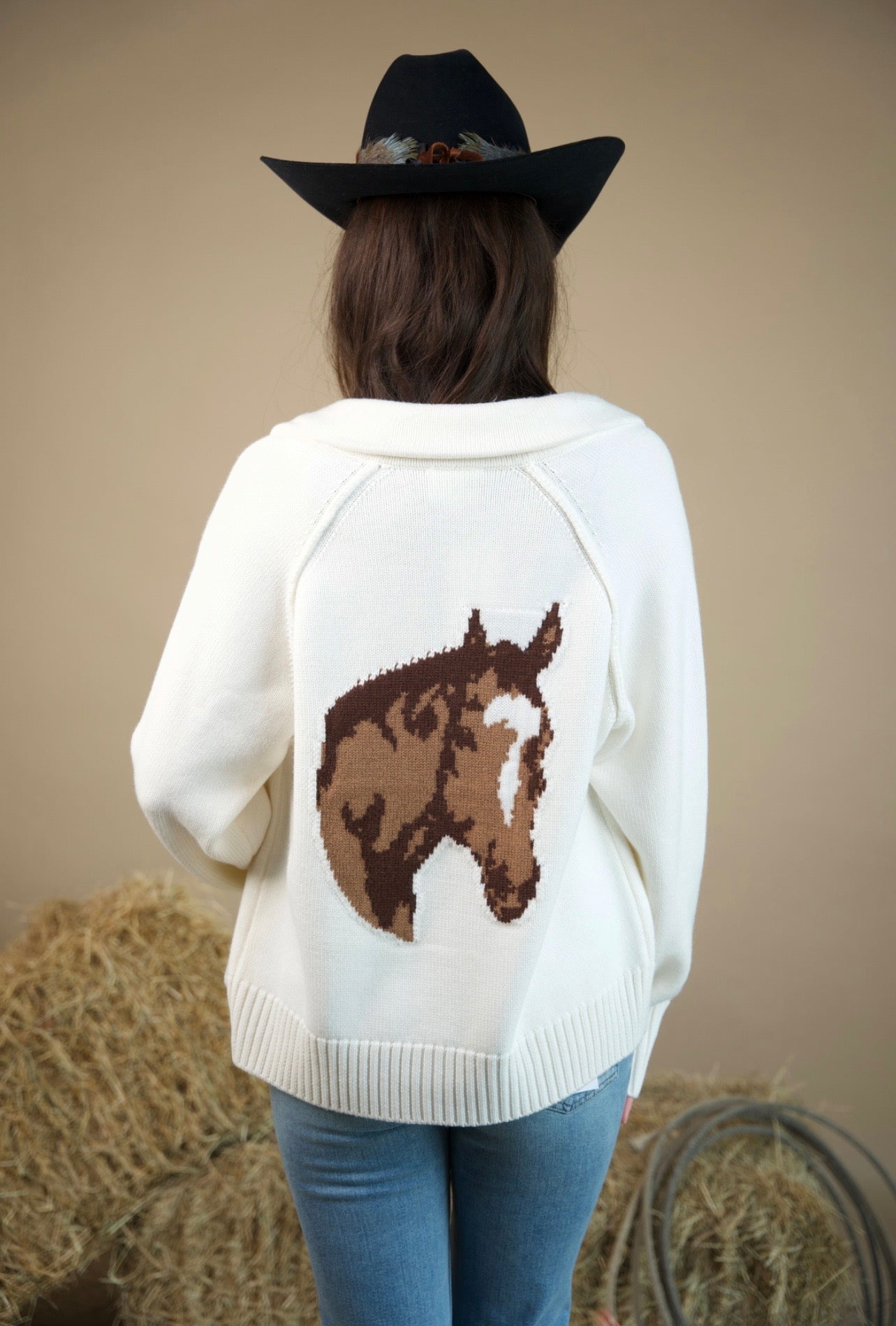 PB Cardigan Cream- Sundays bywearesundays