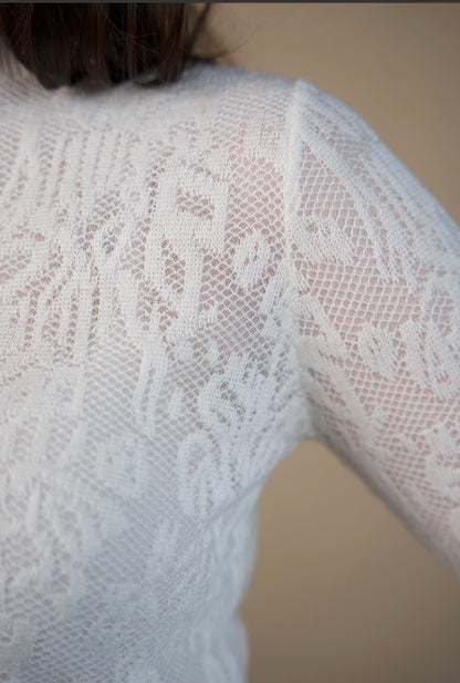 Mesa Lace Top Cream- Lucy Paris