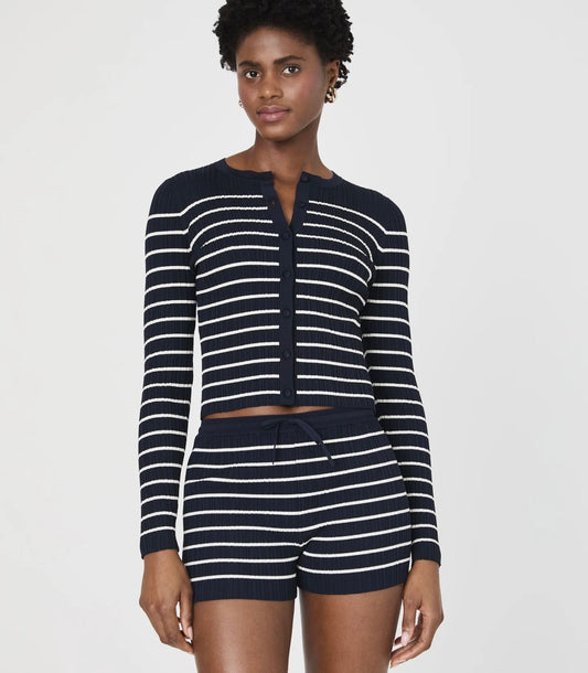 Crinkle Knit Cardi