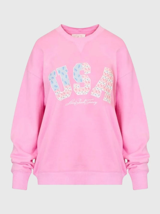 Palo Pullover Sunbeam Pink- LoveShackFancy