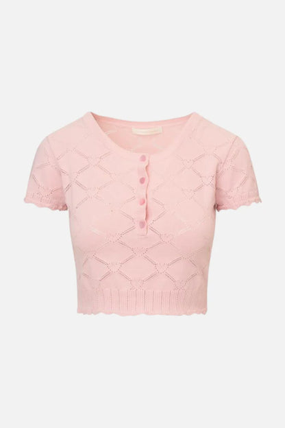 Lilifred Top- Velour Pink