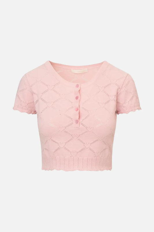 Lilifred Top- Velour Pink