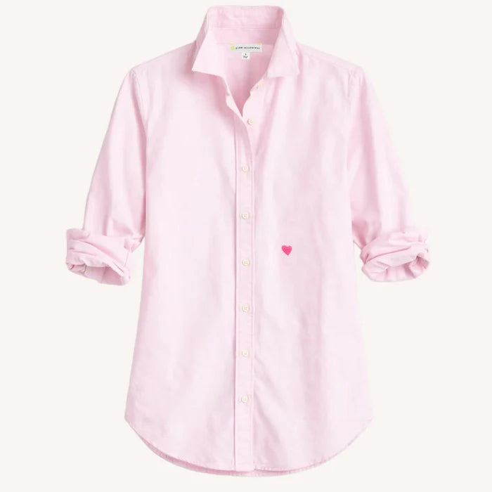 Mia Lightweight Oxford Shirt Pink- Kerri Rosenthal