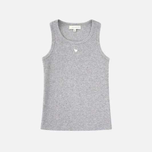 KR Tank Heather Gray- Kerri Rosenthal