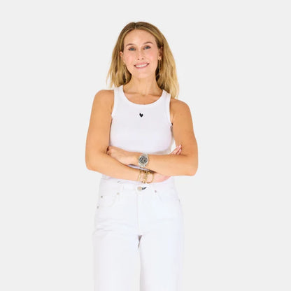KR Tank in White- Kerri Rosenthal