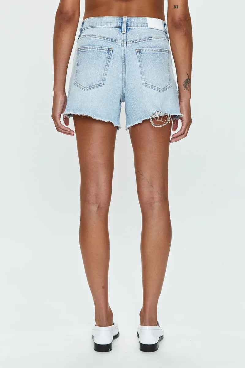 Kennedy Relaxed Mid Rise Cut Off Shorts