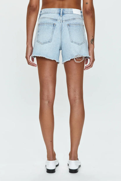 Kennedy Relaxed Mid Rise Cut Off Shorts