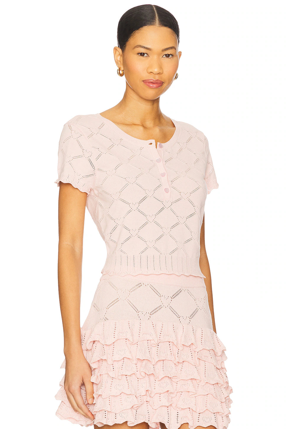 Lilifred Top- Velour Pink