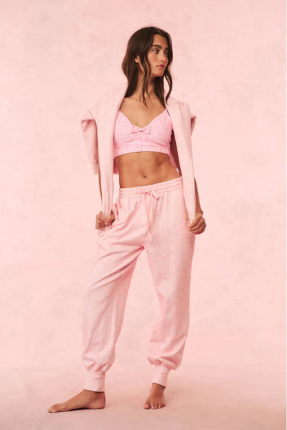 Lolana Floral Cotton Sweatpant