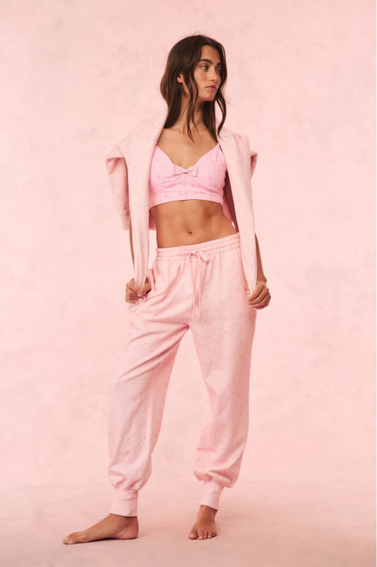 Lolana Floral Cotton Sweatpant