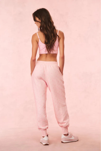 Lolana Floral Cotton Sweatpant