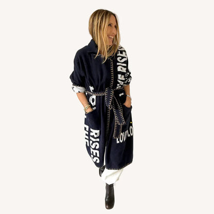 Zoom Love Rises to the Top Duster- Kerri Rosenthal