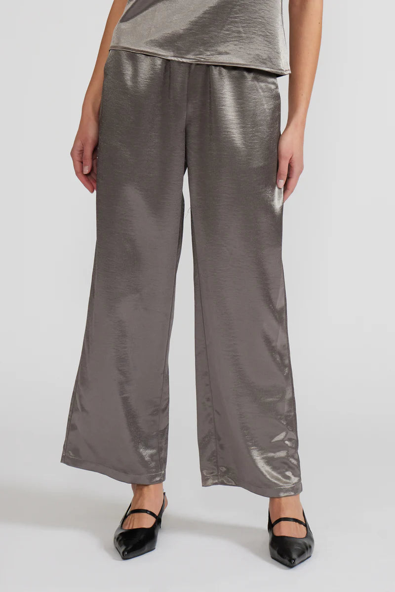 Jillian Relaxed Pewter Pant