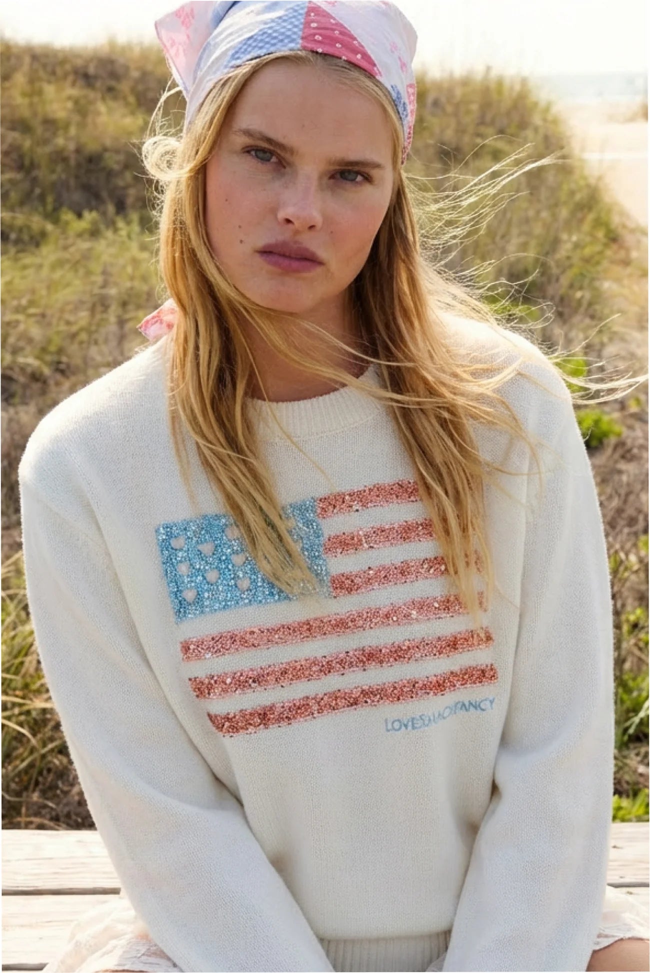 Ty Sparkle Americana Pullover - LoveShackFancy