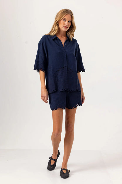 Cobra Shirt Navy- Sundays by wearesundays