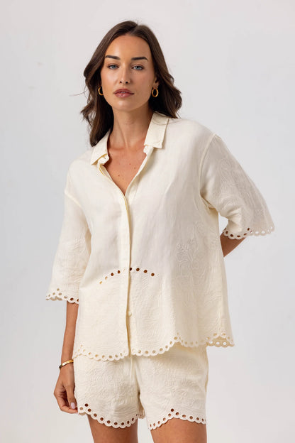 Cobra Shirt Whisper White- Sundays by wearesundays