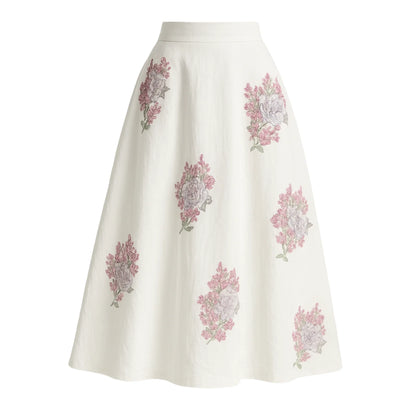 Ada Print Skirt-Multi Floral