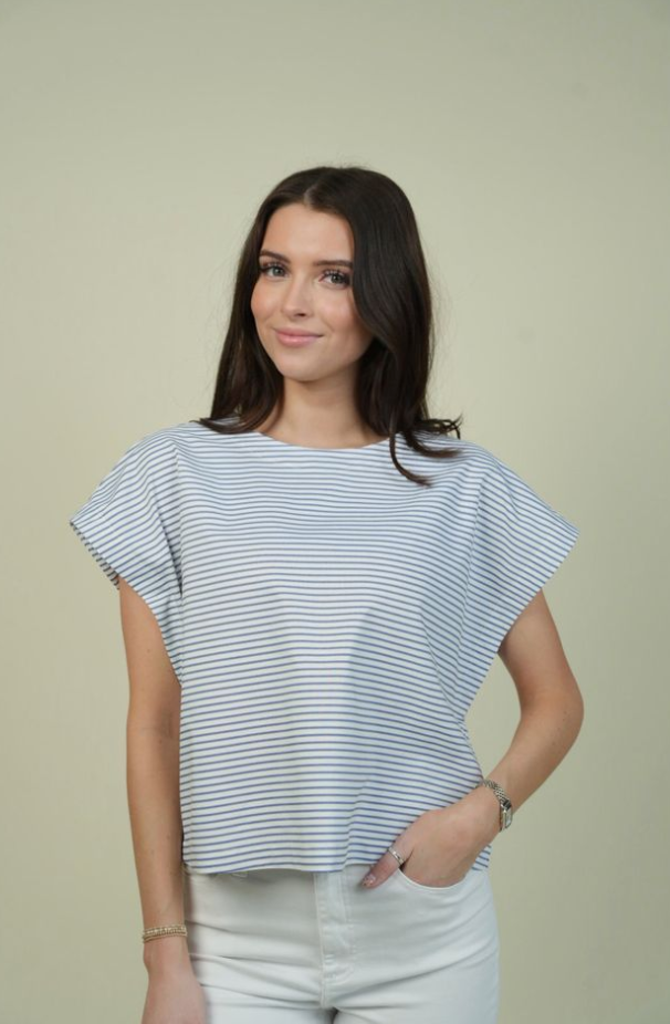 Stripe Esme Top- Sundays bywewaresundays