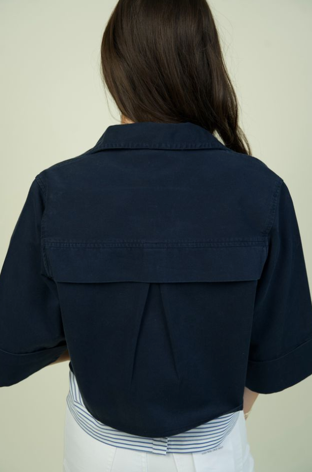 Annora Jacket Navy- Sundays bywewaresundays