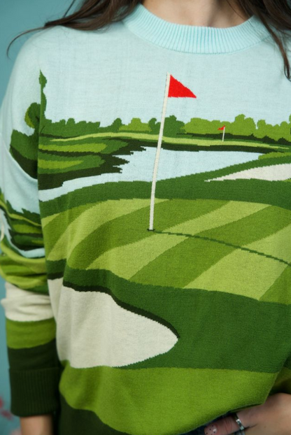 Callie Sweater Fairway- Beach Riot