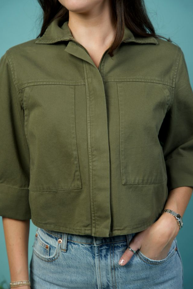 Annora Jacket Moss-Sundays by wearesundays