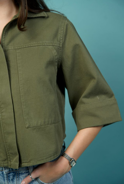 Annora Jacket Moss-Sundays by wearesundays