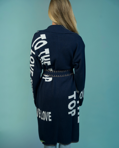 Zoom Love Rises to the Top Duster- Kerri Rosenthal