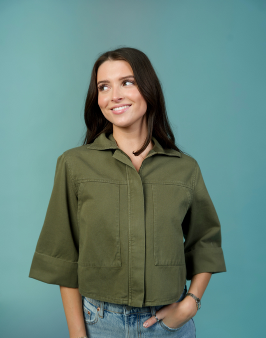 Annora Jacket Moss-Sundays by wearesundays