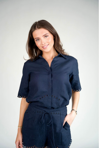 Cobra Shirt Navy- Sundays by wearesundays