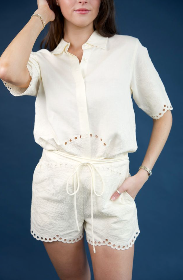 Padma Shorts Whisper White- Sundays by wearesundays