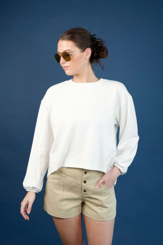 Marris Pullover Coconut Milk- Sundays by wearesundays