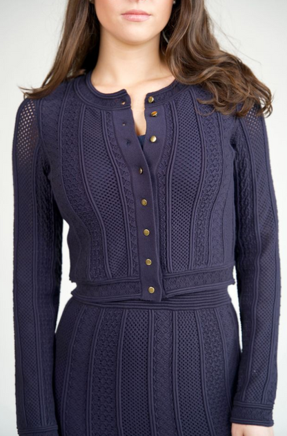 Adrine Cardigan Navy- Sundays by wearesundays