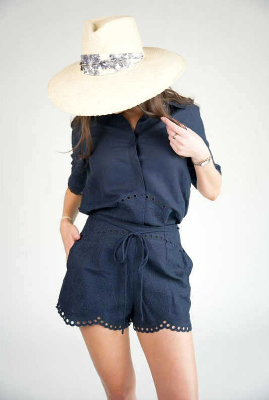 Padma Shorts Navy - Sundays by wearesundays