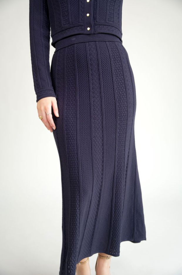 Clara Skirt Navy- Sundays by wearesundays