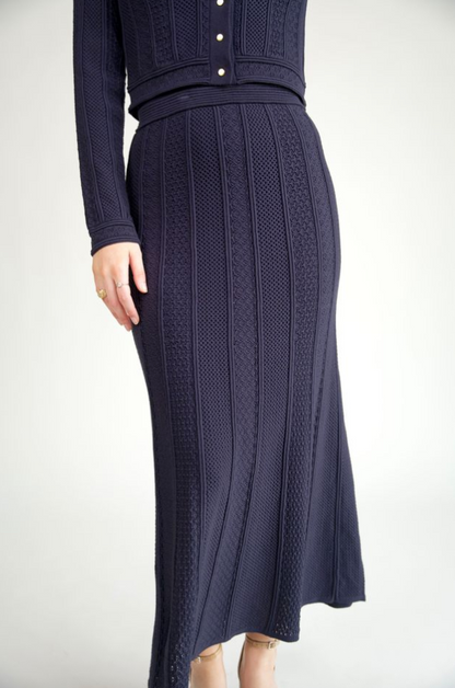 Clara Skirt Navy- Sundays by wearesundays