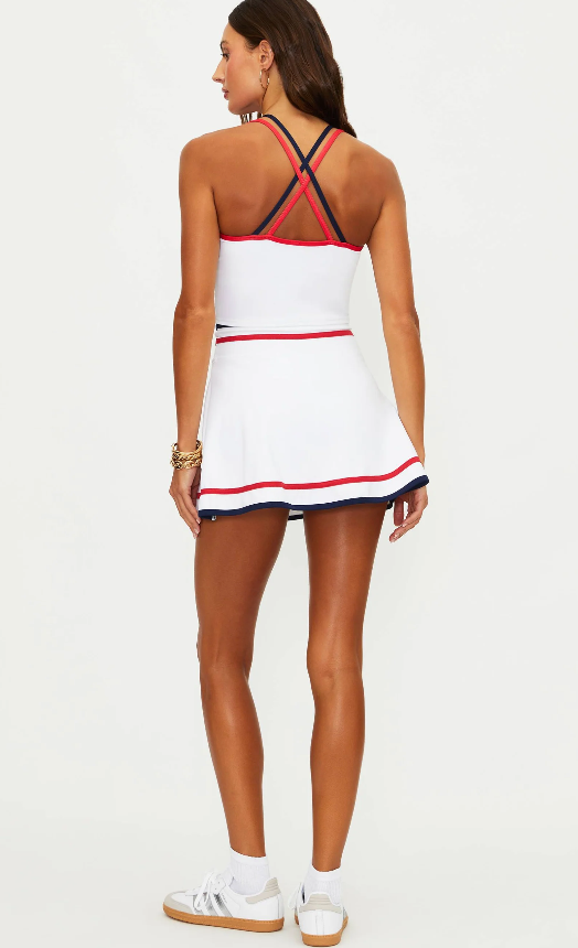 Tamara Skirt Heritage White- Beach Riot