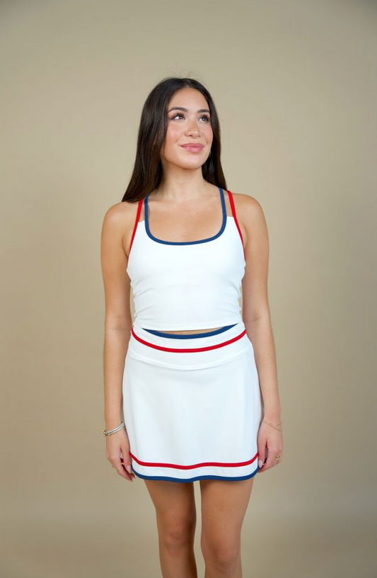 Oslo Top Heritage White Matte- Beach Riot