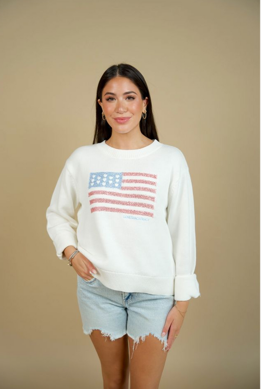 Ty Sparkle Americana Pullover - LoveShackFancy