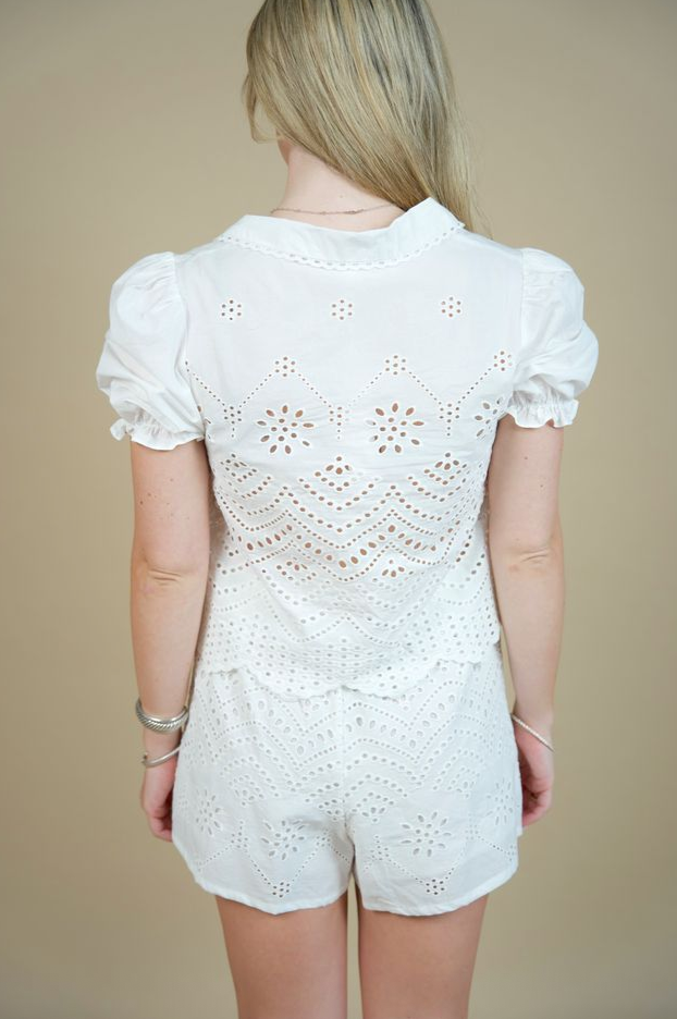 Floria Two-Piece in Eggshell- heartloom
