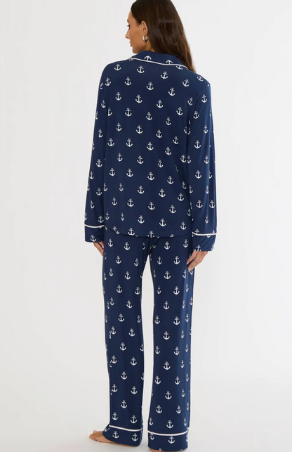 Livy Top & Connie Pj Set Regatta Anchor- Beach Riot