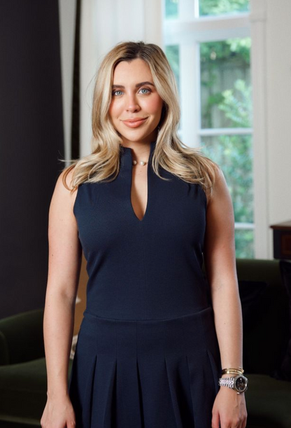 Iona Dress Navy- Sunday by wearesundays