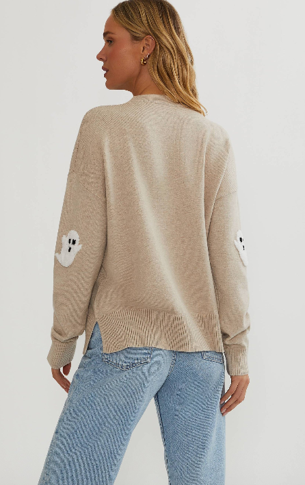 Callie Sweater Heather Boos- Beach Riot